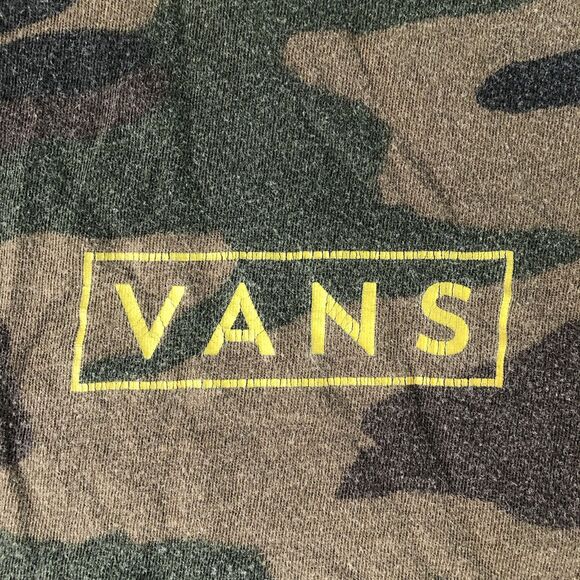 Vans Mens Short Sleeve Tee Camouflage Slim Fit Size Medium - Picture 9 of 14